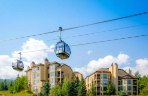 Spacious Ski in, Ski out 3 Bedroom Vacation Rental Next to the Gondola Featuring Slopeside Heated Outdoor Pool and Hot Tub